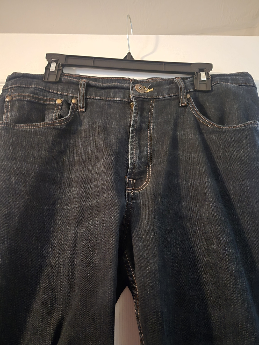 Men's Dark Blue Denim Jeans 34x30